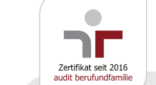Audit Berufundfamilie: Westfalen Gruppe als Unternehmen seit 2016 zertifiziert.