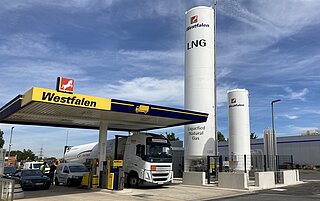 LNG Tankstelle, LNG Kraftstoff